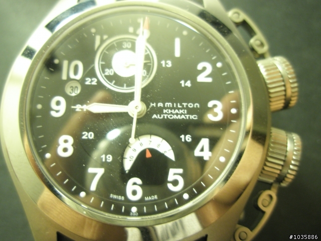 [分享] Hamilton Khaki Navy Frogman Auto Chrono入手!!!