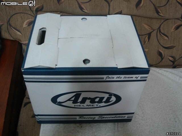 Arai RX-7 RR5 HOPKINS開箱(無法在人身部品發文.若不妥我自刪)