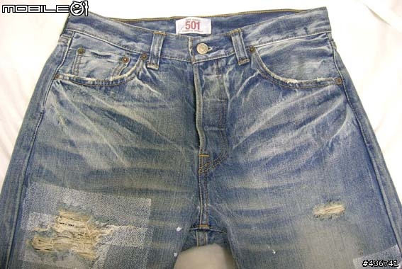 [分享] Levis 日版08501 破壞馬賽克褲