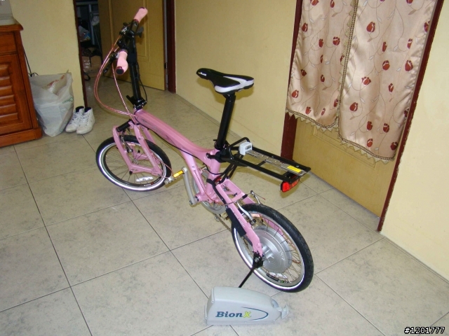 全台第一 ; 電動 Pink Birdy BionX