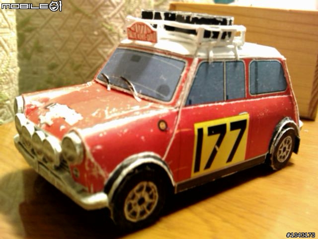 1/30 Mini Cooper S Monte Carlo Rally 1967