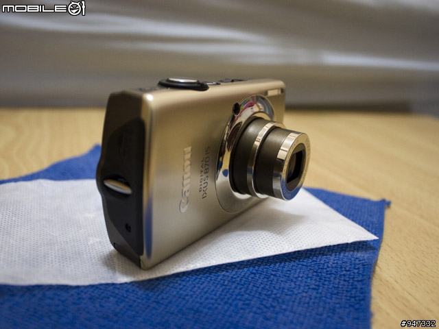 [開箱]金光閃閃的 Canon IXUS 870 IS ～～