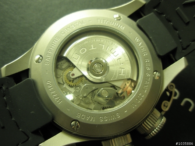 [分享] Hamilton Khaki Navy Frogman Auto Chrono入手!!!