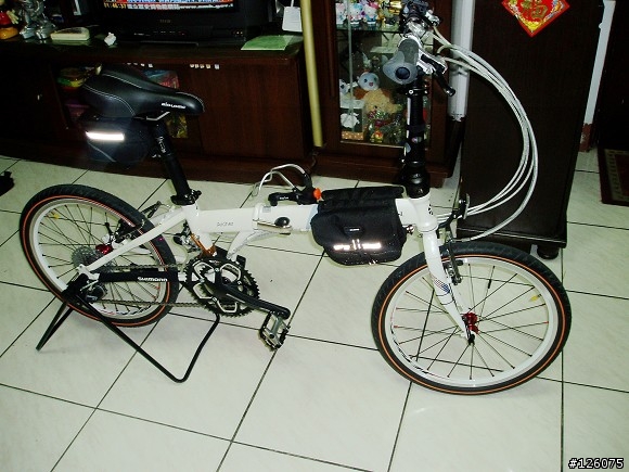 DAHON SP18 心中惡魔四起之CT盤、手把改裝篇