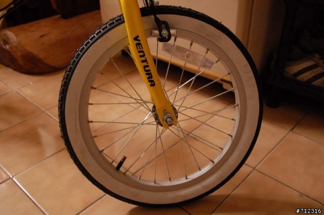 威寶腳踏車(小黃)=台哥大腳踏車(小白)=美利達 fb-106 改..改...改...16吋雙盤無敵小折