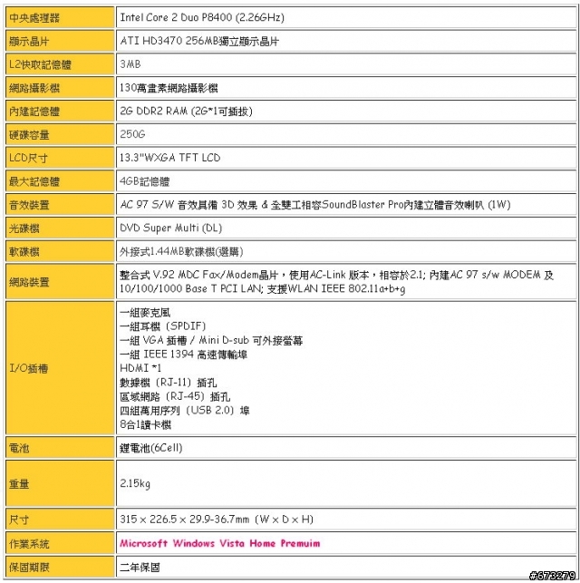 華碩F6V  VS  微星PX210