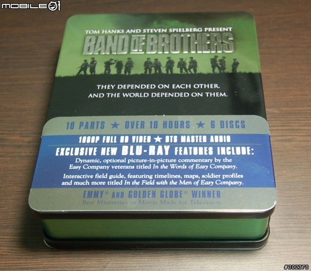 [開箱分享] 諾曼第大空降 (Band of Brothers) 藍光版