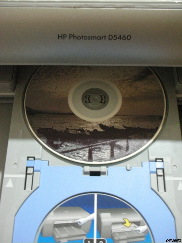 [開箱] HP Photosmart D5460 相片印表機 平價印出獨家專屬光碟！