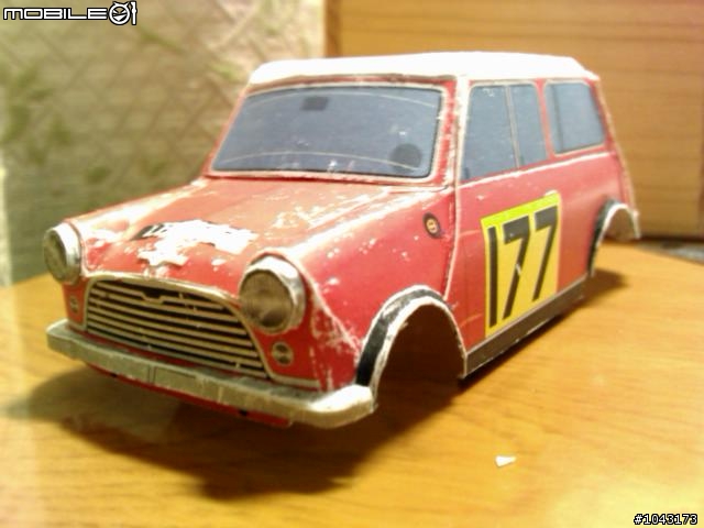 1/30 Mini Cooper S Monte Carlo Rally 1967