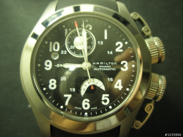 [分享] Hamilton Khaki Navy Frogman Auto Chrono入手!!!