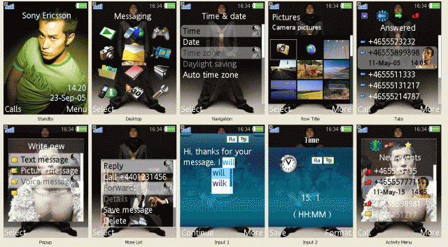 (204*320)K810i自製張孝全主題