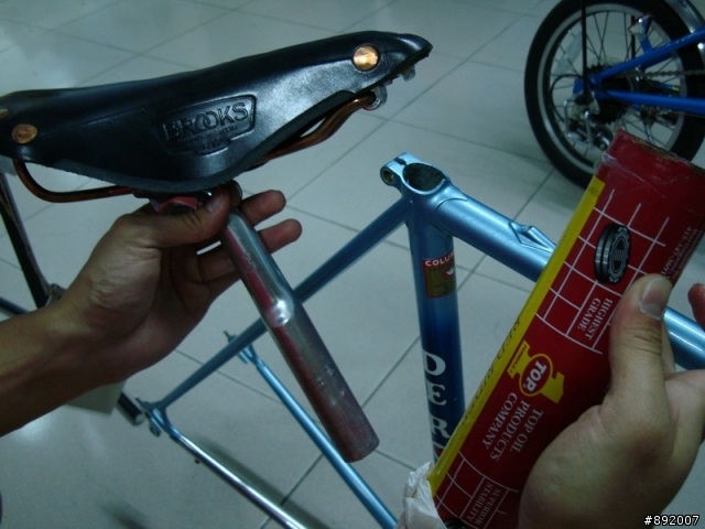 【分享】第一部鋼管公路車─DE ROSA SLX NEX....(組裝完成)