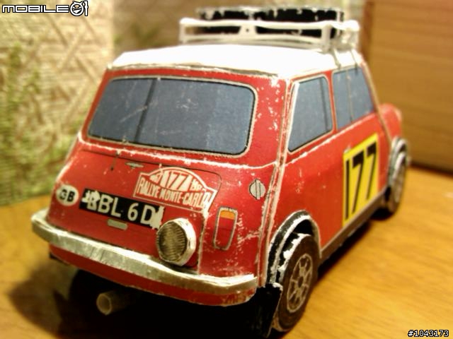 1/30 Mini Cooper S Monte Carlo Rally 1967