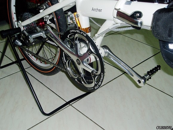 DAHON SP18 心中惡魔四起之CT盤、手把改裝篇