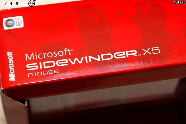 遊戲滑鼠新寵兒：Microsoft SideWinder X5