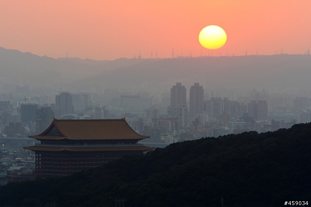 台北的夜空