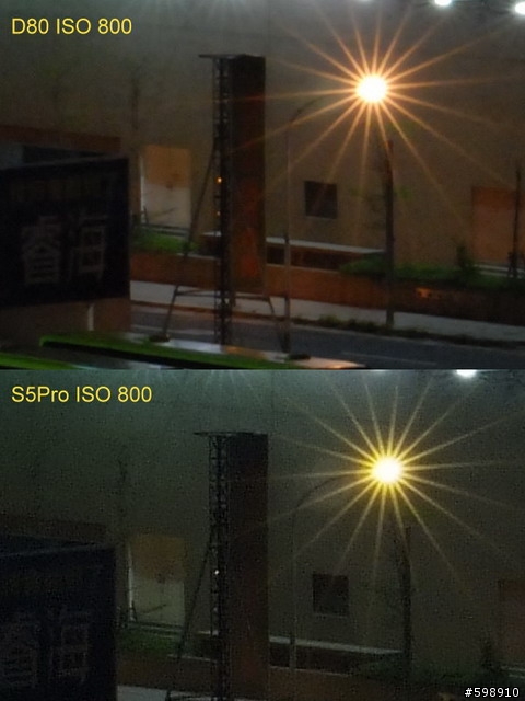 同父異母的差異血統Fujifilm S5Pro VS Nikon D80