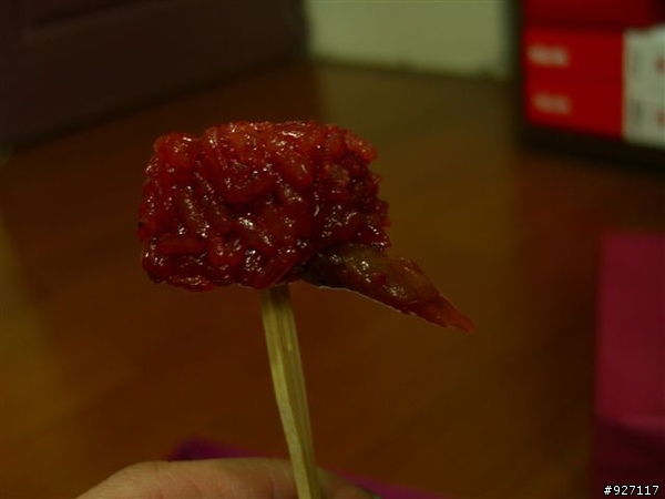 熟客限定。大里 七賢紅麴米糕