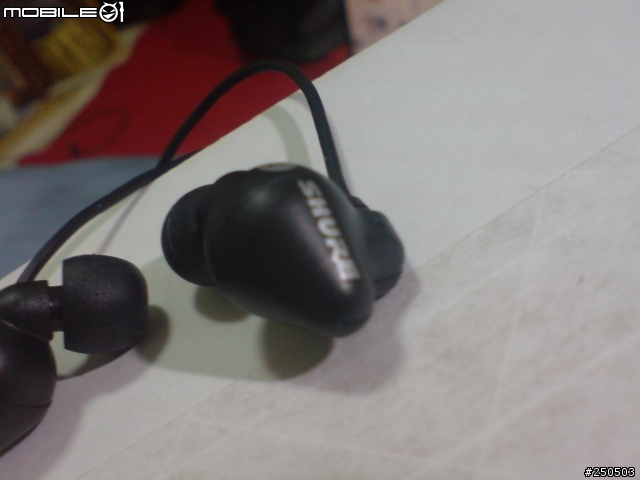 [簡易開箱]Shure I2C  給i-phone用的免持耳機