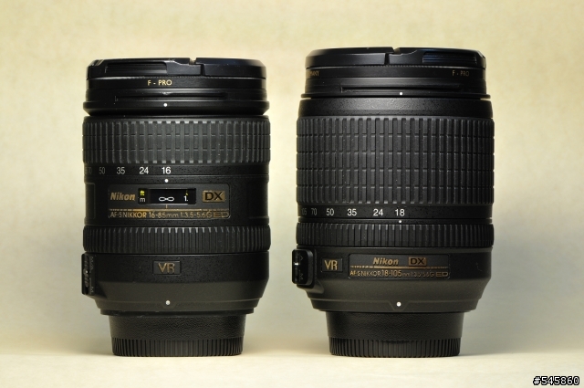 Nikon 16-85mm VR與Nikon 18-105mm VR拍攝圖檔比較(圖多...)