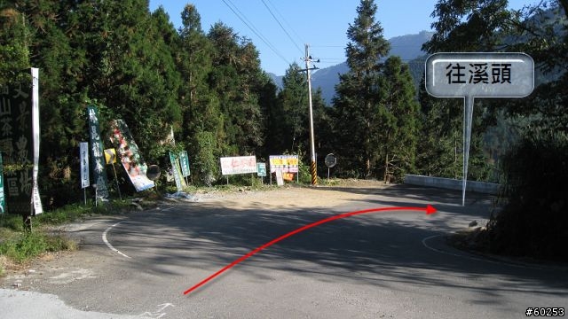 南投縣 鹿谷小半天→山豬湖產業道路→大崙山→羊彎→溪頭→鹿谷小半天