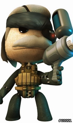 Samsung i908 【小小大星球 之 潛龍諜影】 桌布(400x240)