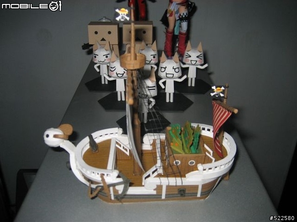 [分享]3D紙模型_PaperCraft  前進梅利號 2008最後一帖
