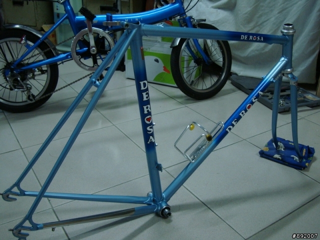 【分享】第一部鋼管公路車─DE ROSA SLX NEX....(組裝完成)