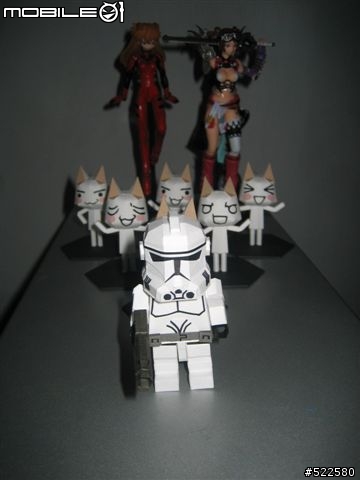 [分享] 3D紙模型_PaperCraft 星際大戰_複製人& Toro (6 in 1) 大軍??