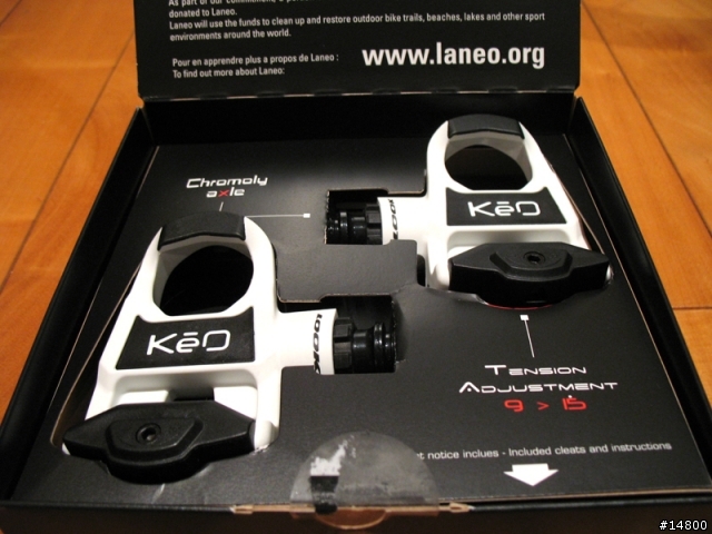 ［開箱文］ '09 LOOK KeO SPRINT LANEO 公路車卡踏