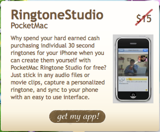 [分享]免費PocketMac RingtoneStudio for iPhone - (限時)