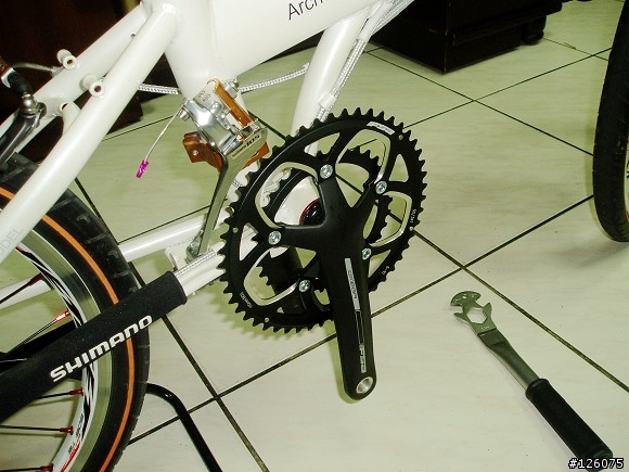 DAHON SP18 心中惡魔四起之CT盤、手把改裝篇