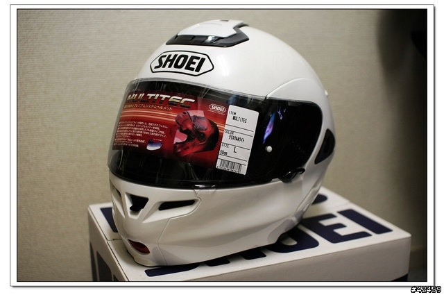 [開箱] SHOEI-MULTITEC 汽水帽