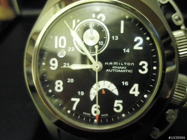 [分享] Hamilton Khaki Navy Frogman Auto Chrono入手!!!