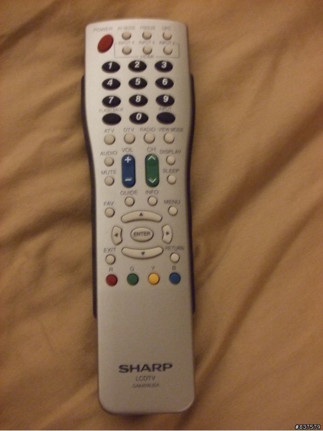 [開箱文] --簡單介紹我的新電視--SHARP LC-42GX3T