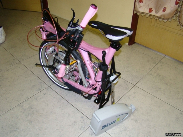 全台第一 ; 電動 Pink Birdy BionX