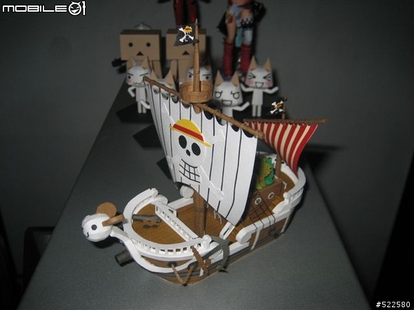 [分享]3D紙模型_PaperCraft  前進梅利號 2008最後一帖