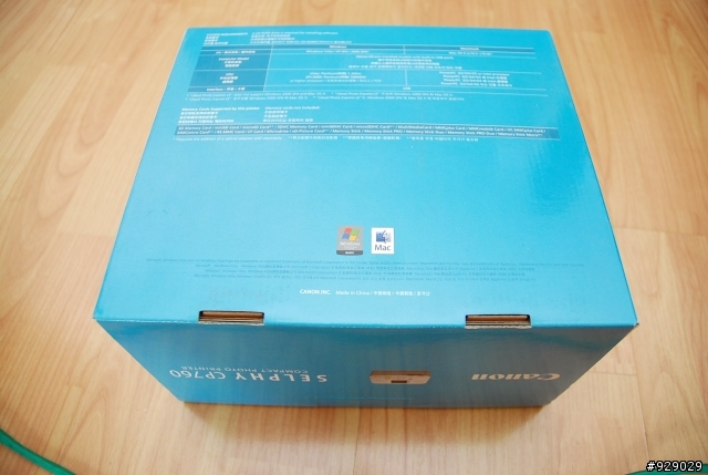 [開箱分享]Canon SELPHY CP760