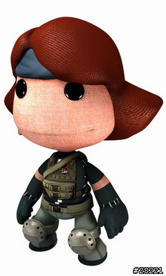 Samsung i908 【小小大星球 之 潛龍諜影】 桌布(400x240)