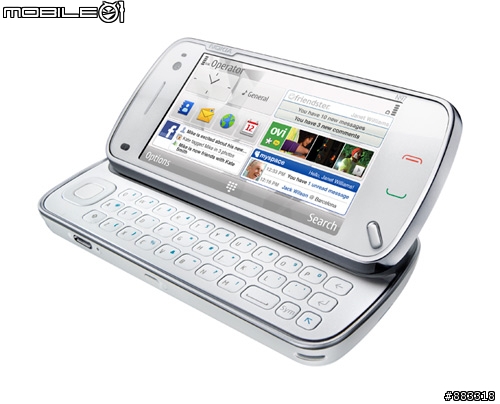 [快訊]Nokia發佈09年N97側滑蓋全鍵盤與觸控螢幕手機
