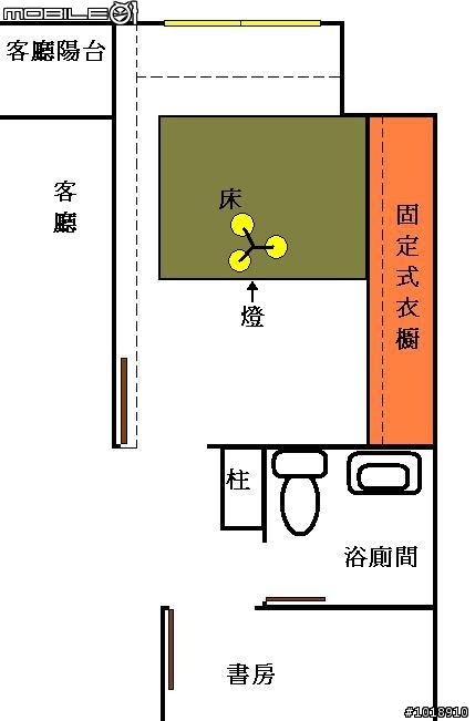 (求助)租屋處臥室床位到底該擺哪?