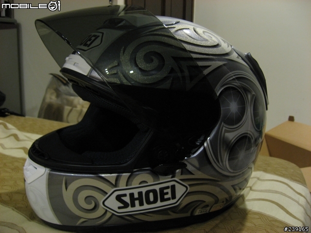 [開箱] 冷飯熱炒之SHOEI X-11 KAGAYAMA(銀)