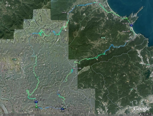 081227 逆行陽金P字山道