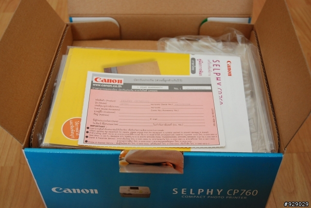 [開箱分享]Canon SELPHY CP760