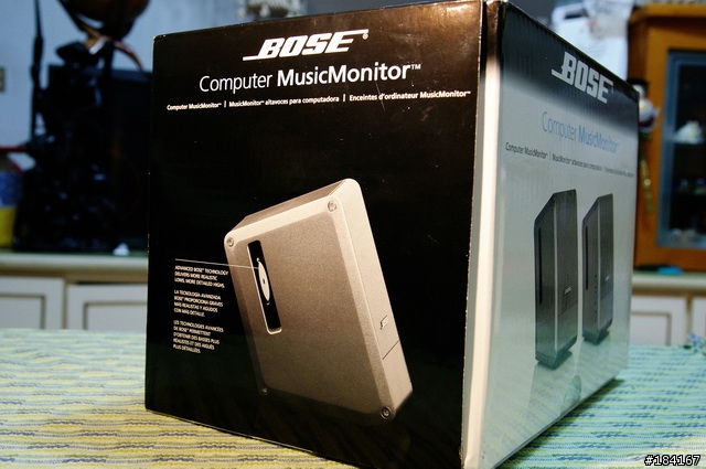 [01-首開]BOSE Computer MusicMonitro (BOSE M2) 開箱