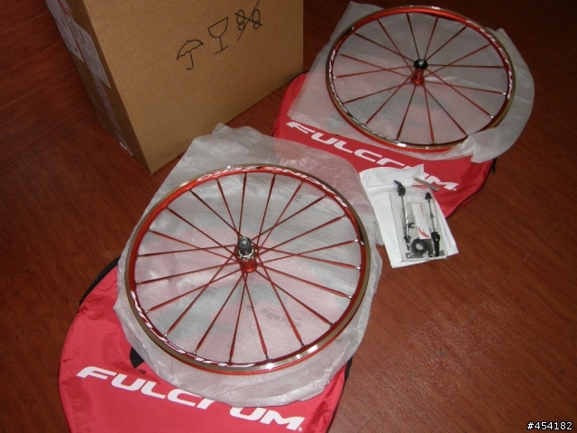 12.19日~~再來一發.[分享敗家輪組]Fulcrum Racing Zero{大紅色}