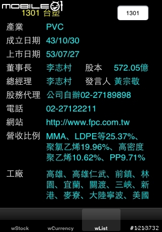 iPhone 自行開發軟體 - wStock Lite (Free) 徵求漂亮的 App logo (預計1月13日上架)