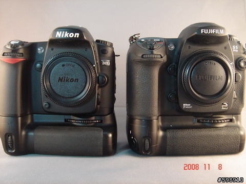 同父異母的差異血統Fujifilm S5Pro VS Nikon D80