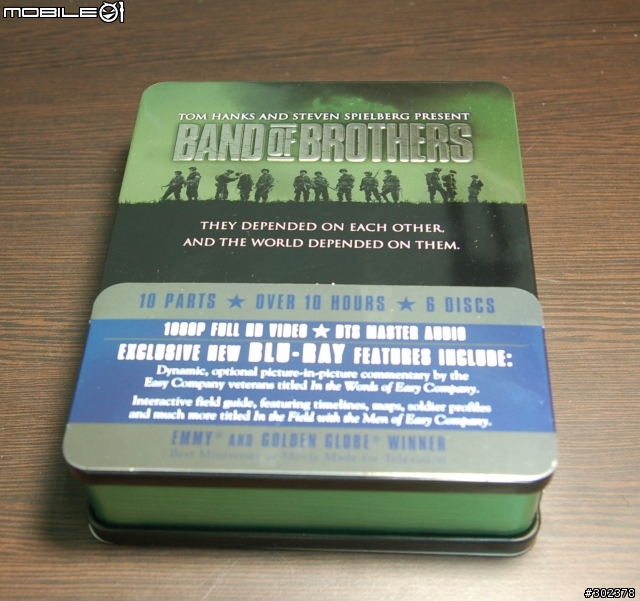 [開箱分享] 諾曼第大空降 (Band of Brothers) 藍光版