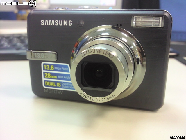 [用手機開箱]偷溜去資展買相機，回辦公室偷偷開箱~~Samsung新相機M310W